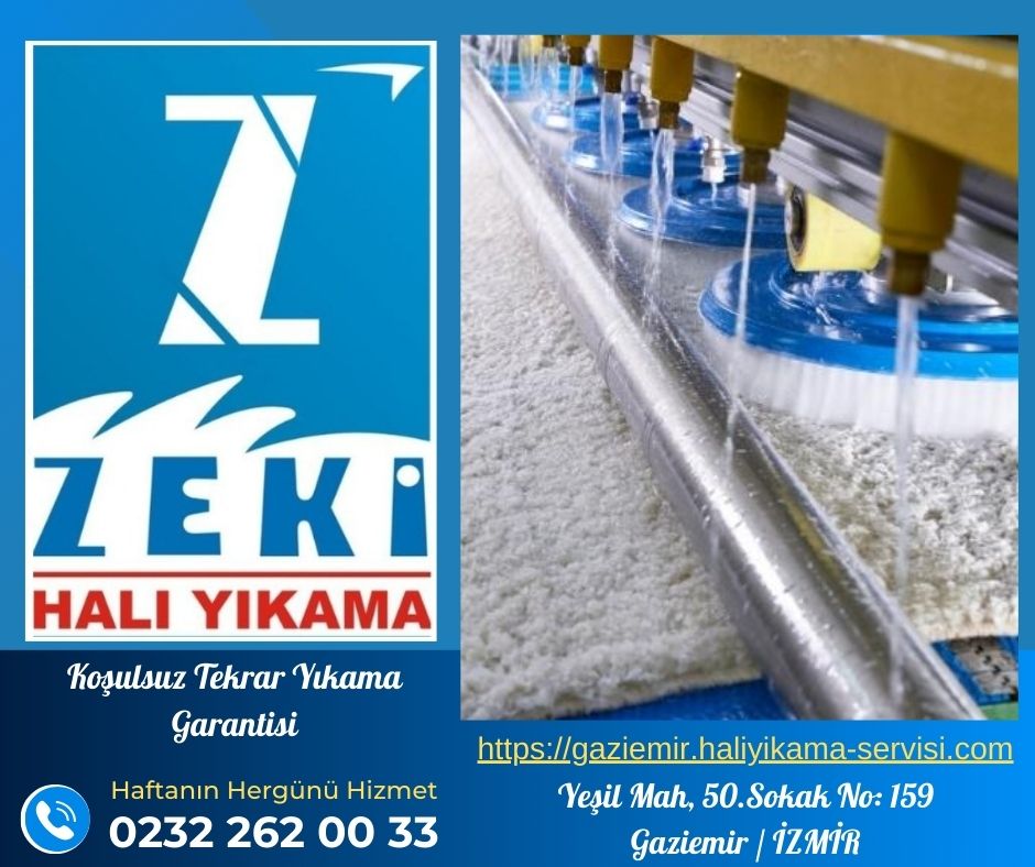 gaziemir halı yıkama